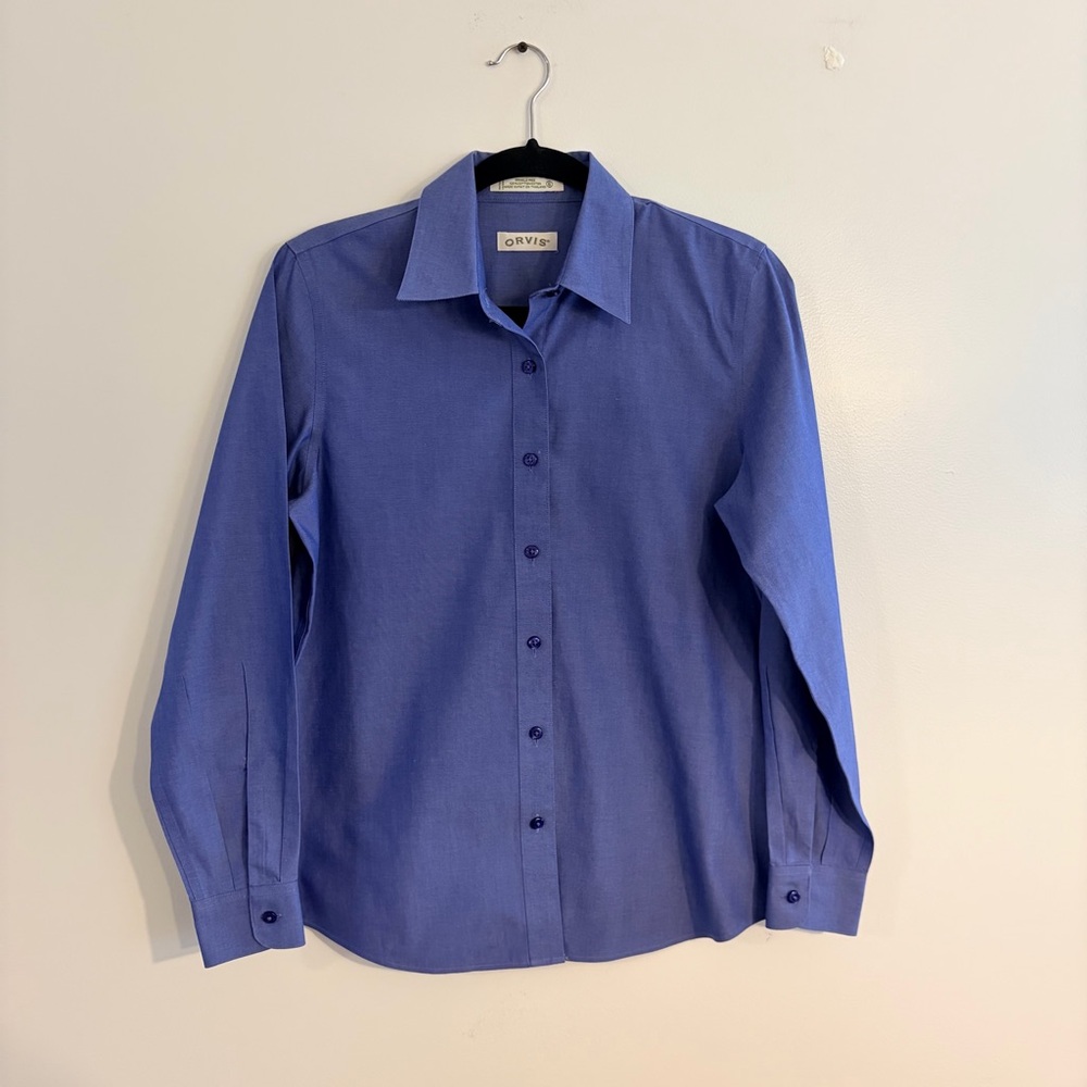 Orvis Women’s Classic Blue Dress Shirt